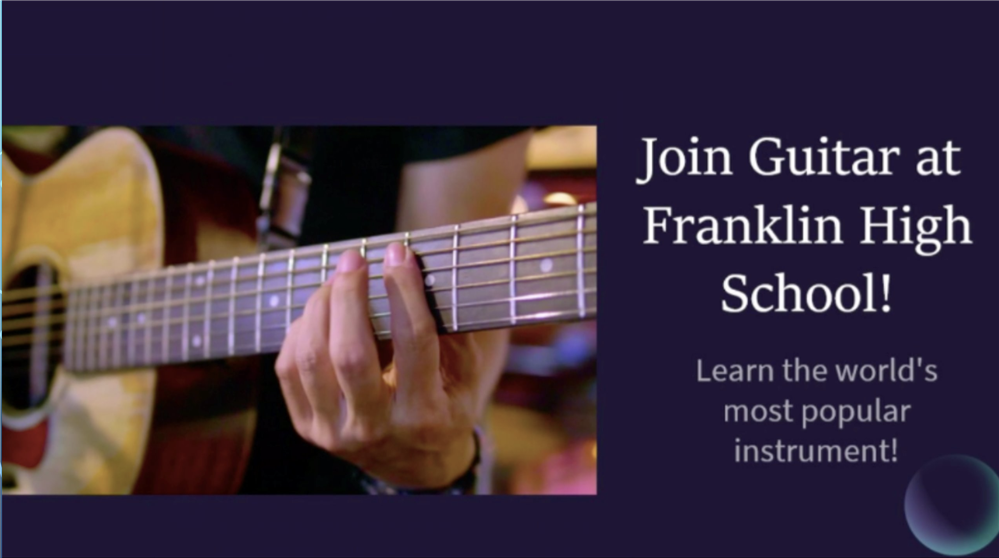 Guitar at Franklin 